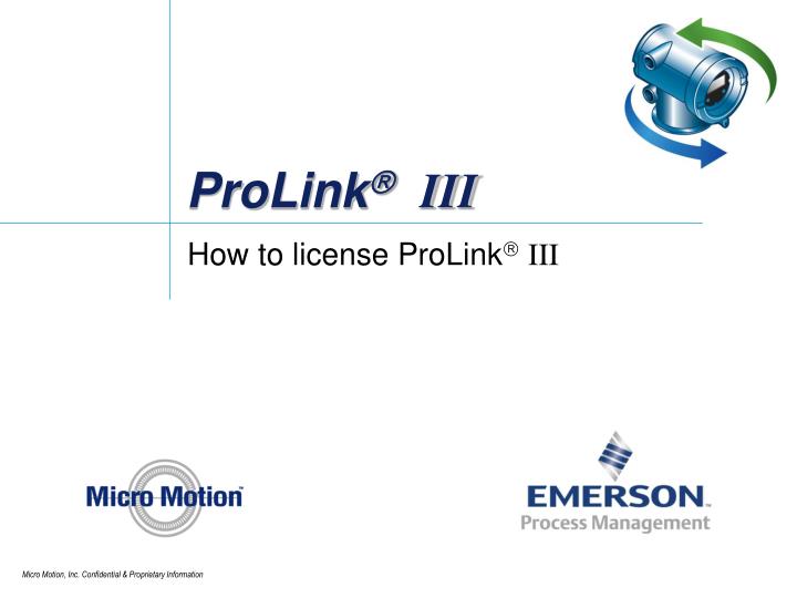 emerson prolink basic download